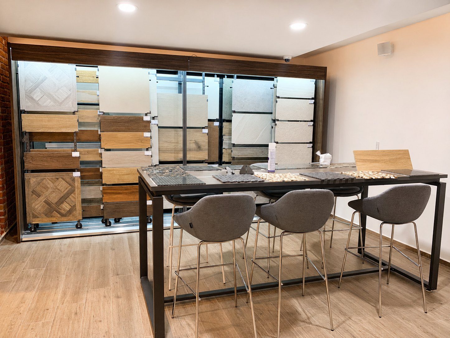 Showroom premium de acabados