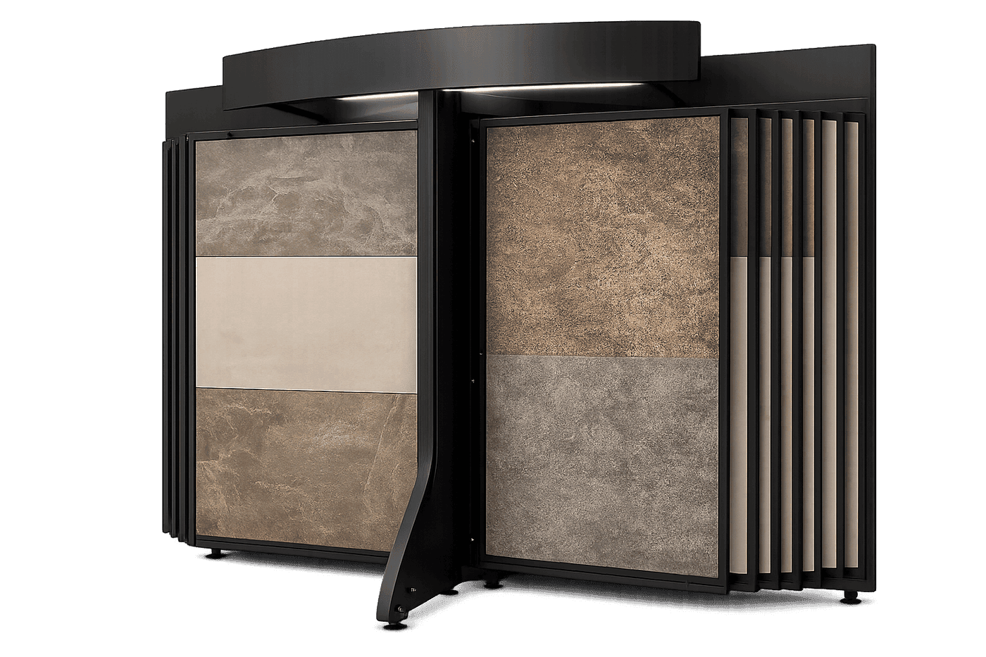 Exhibidor tipo libro DLB02